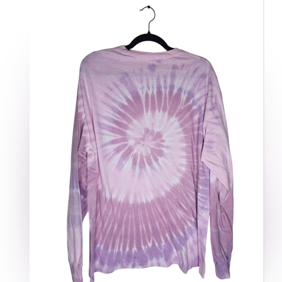 You Can't Sit With Us Tie Dye Pink Long Sleeve Tee Fall Halloween Size Small-2XL - Picture 4 of 7